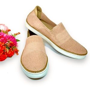 Ugg Sammy Tropical Peach Metallic Slip-On Sneaker Size 10